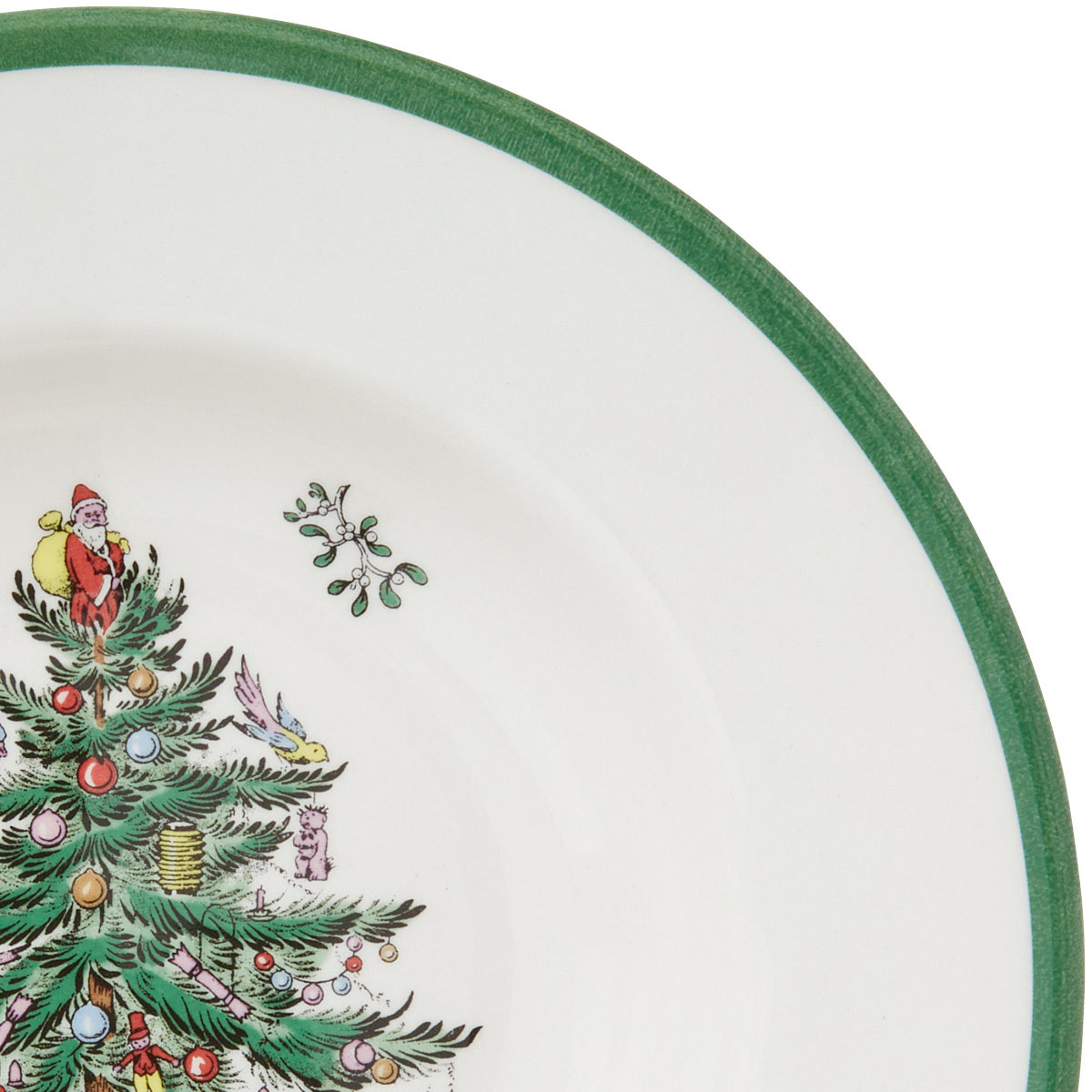 Christmas Tree Soup Plate image number null